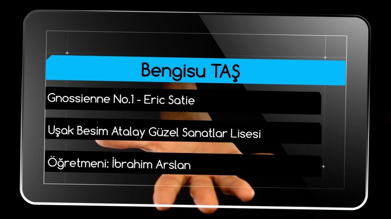 Bengisu Taş - Gnossienne No.1 - Eric Satie