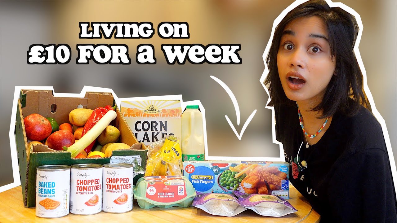 living on £10 for a week in LONDON in 2022 | clickfortaz