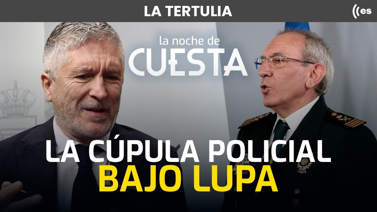 Los mandos policiales de Marlaska en la finca de 