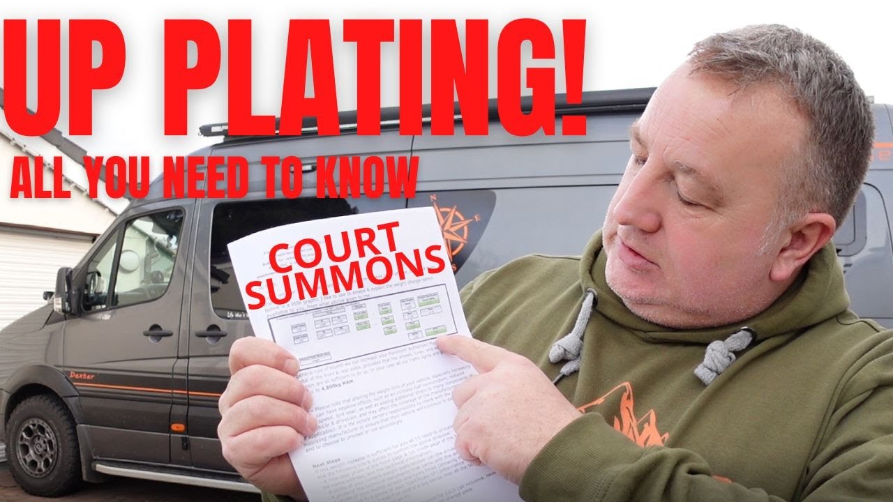 up plating overweight camper van| selfbuild camper crafter sprinter | the crafty blinders van life