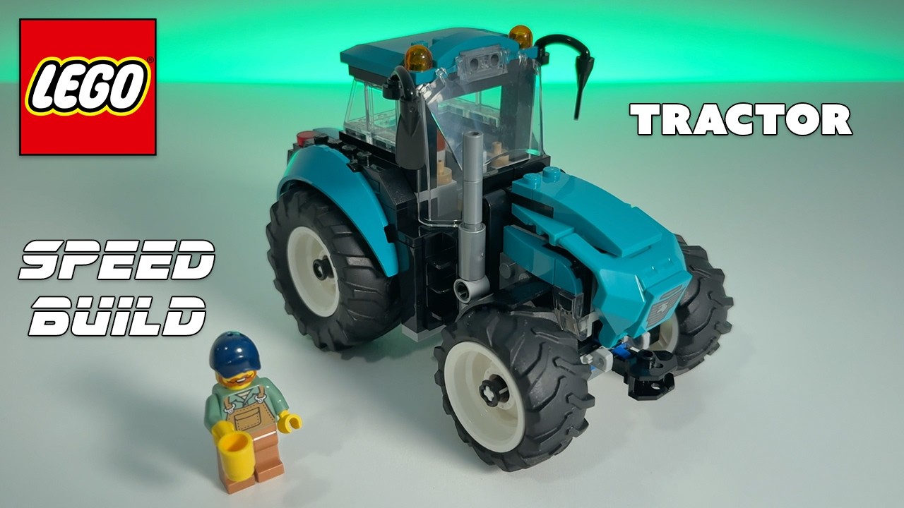 LEGO City Tractor 60498 // Speed Build