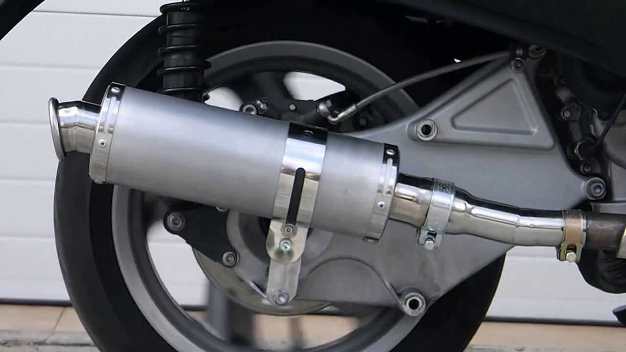 Aprilia Atlantic 500, -Huzar exhaust