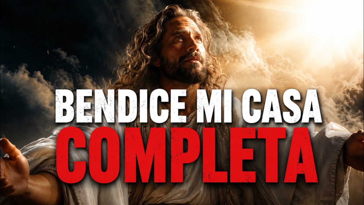 Bendice Señor mi Casa -  ALABANZA COMPLETA  - Canción de Adoración y Bendición Familiar 🙏