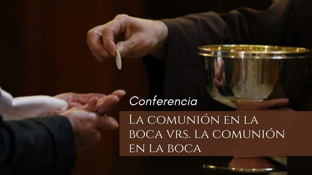 La Comunión en la Boca VS La Comunión en la Mano  R P Ezequiel María Rubio, FSSPX