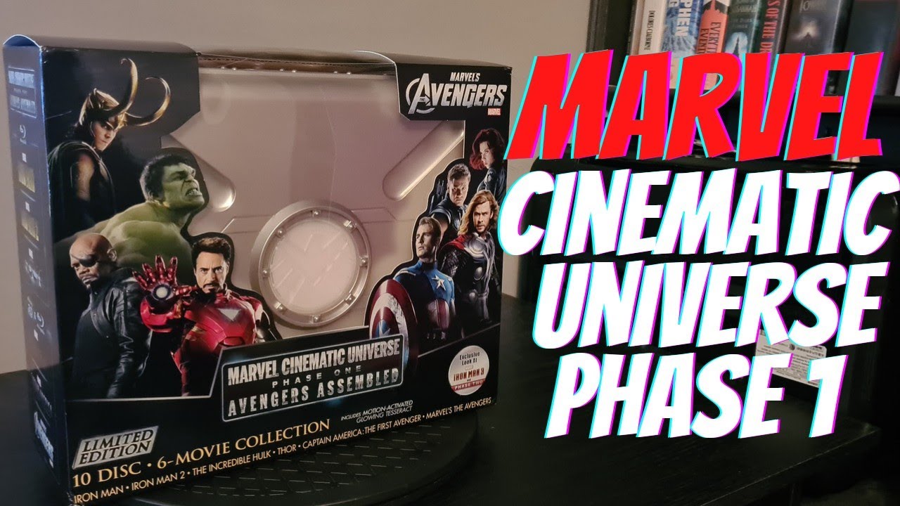 Marvel Cinematic Universe Phase One Blu Ray Collection.
