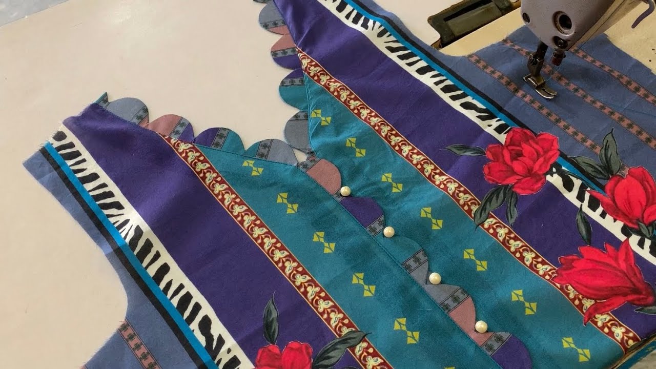 Beautiful neck design with cutwork / very attractive neck design for eid
