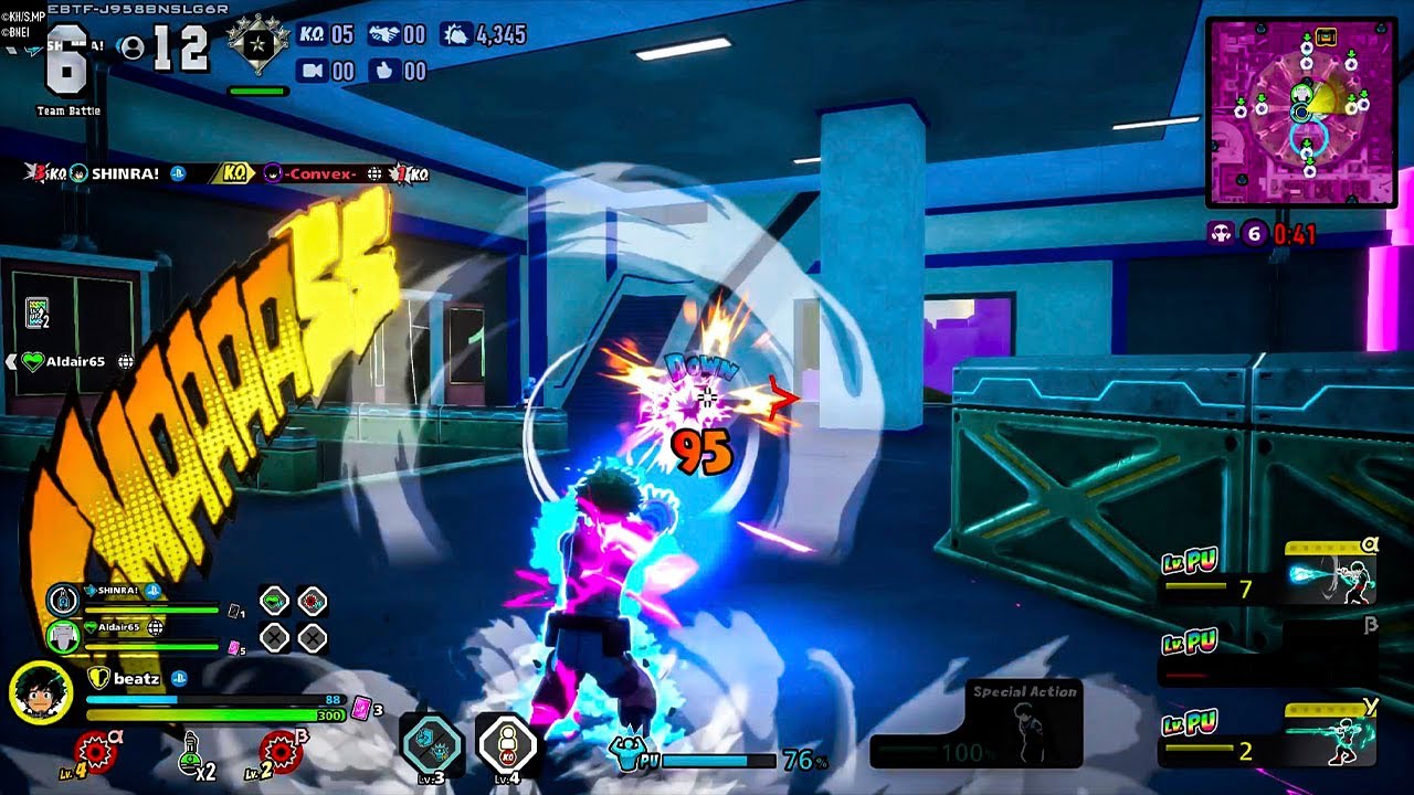 MY HERO ULTRA RUMBLE RANKED DEKU GAMEPLAY NO COMMENTARY