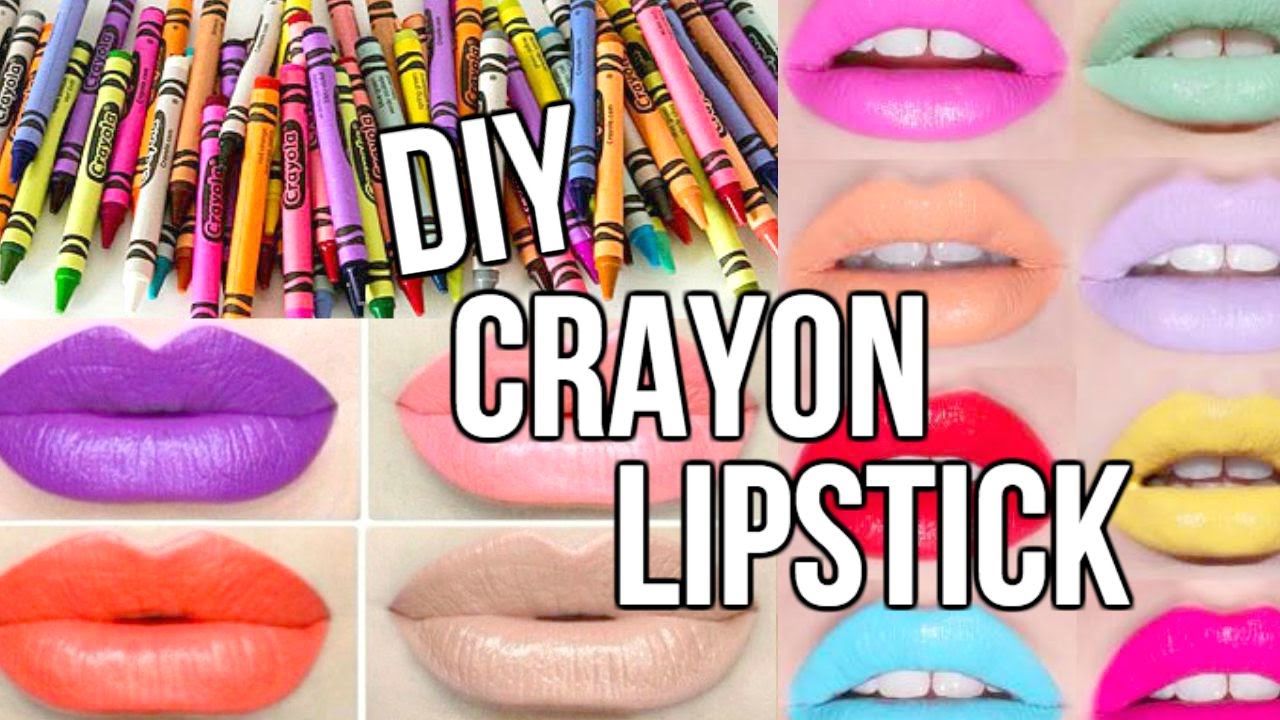 DIY Make Lipstick Out Of Crayons | DIY Mac Lipstick Dupes | Courtney Lundquist