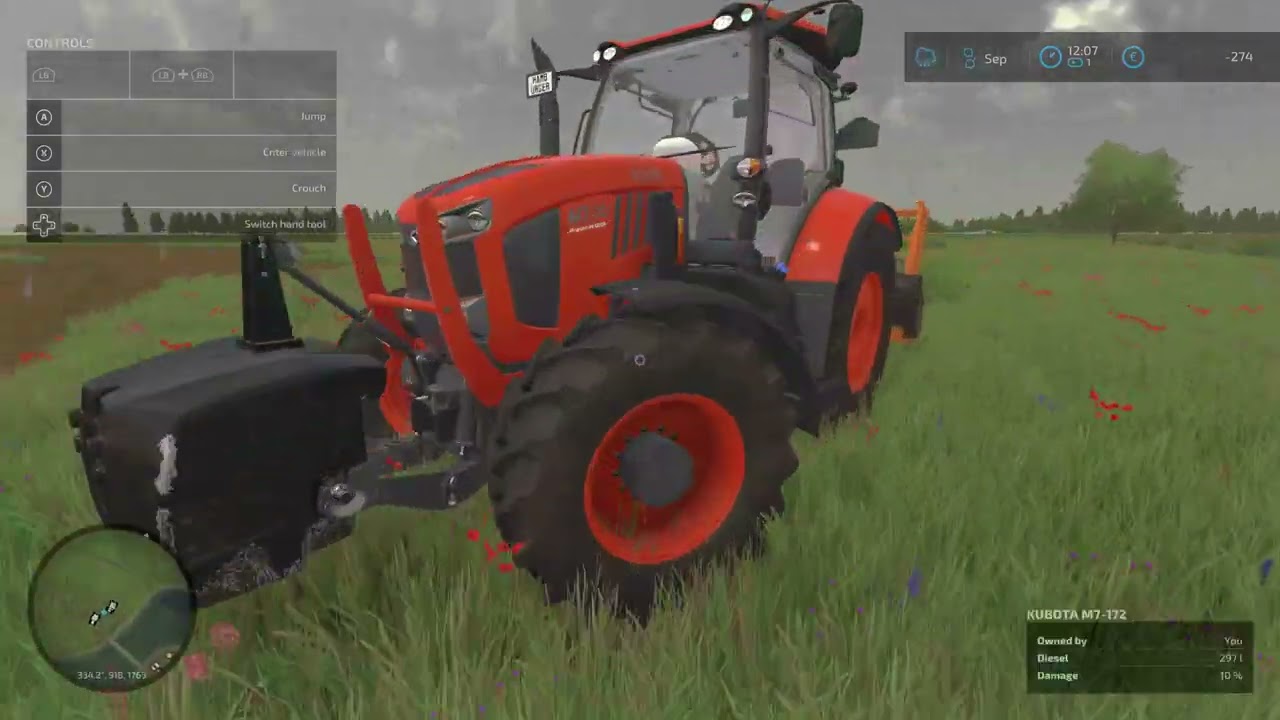 Cutting down trees, removing stumps & producing firewood - Farming Simulator 22 (XSX)