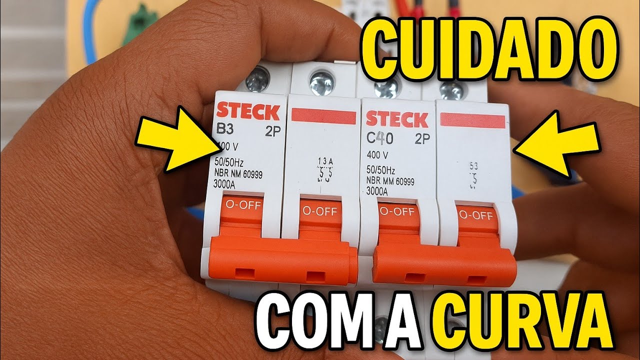 Diferença entre a curva dos disjuntores B e C