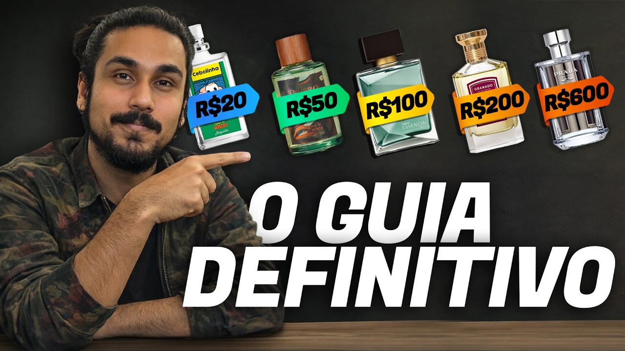 Do BARATO ao LUXO: Os melhores perfumes por faixa de preço