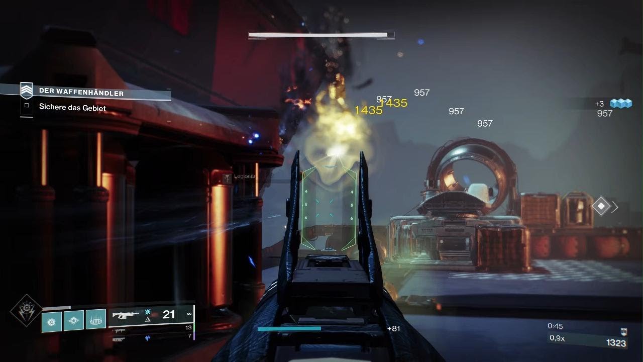 Destiny 2 - Strike: Warlock mit Arkus Fokus-Build