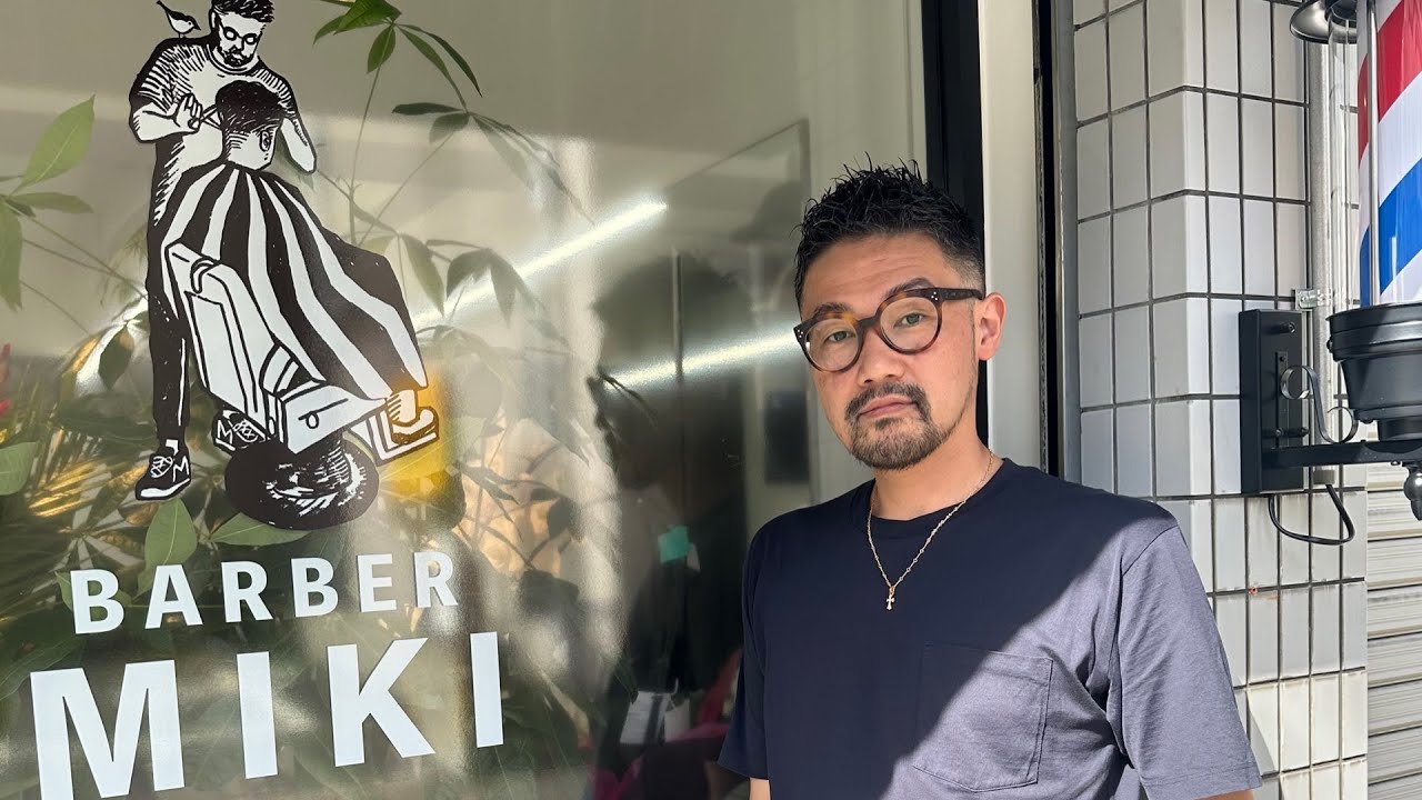 40代髪型イメチェン　清潔感あるベリーショート　大阪福島BARBER MIKI