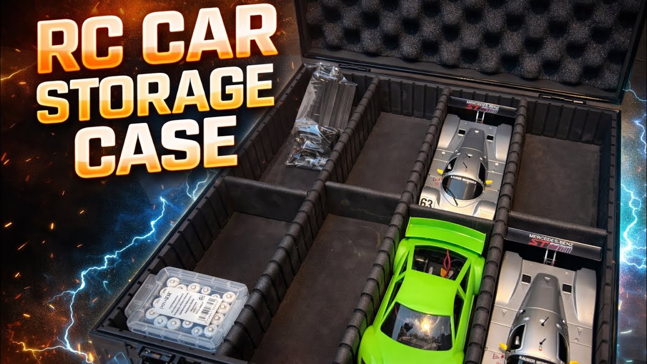 Easy way to store and carry mini z race cars. UDRC Power-hobby case unboxing and review. 