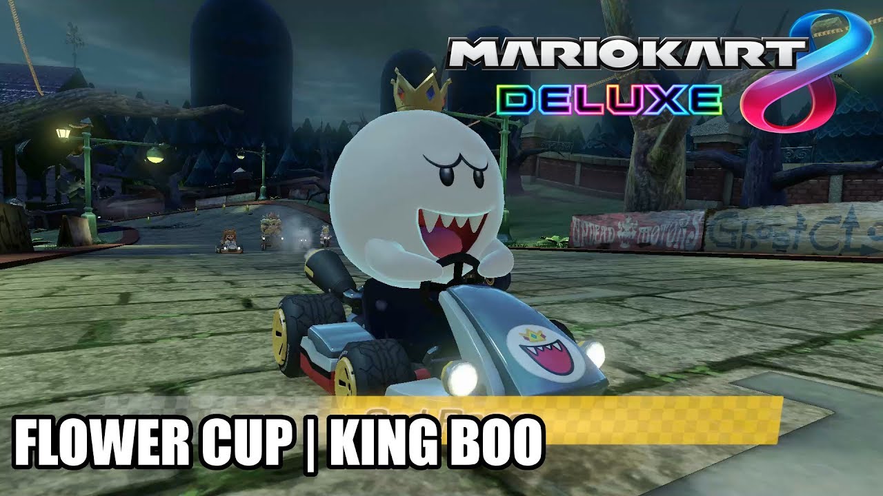 Mario Kart 8 Deluxe - Flower Cup | King Boo [Nintendo Switch]