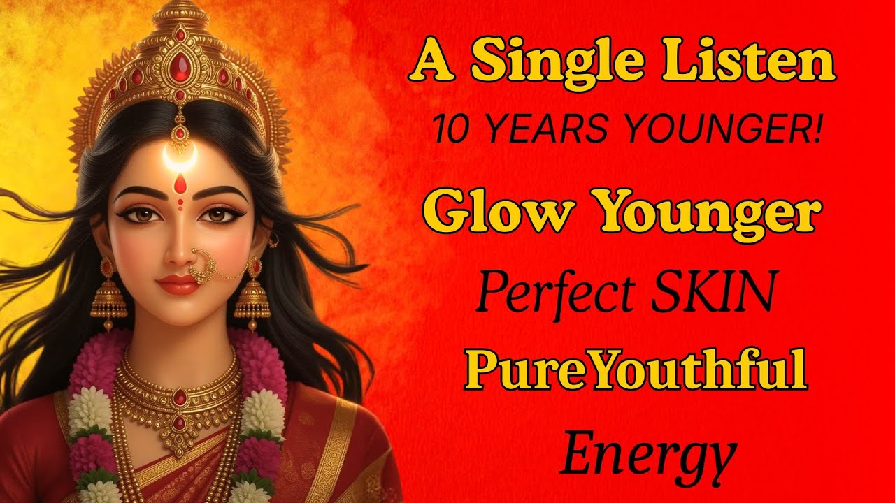 🔥A Single Listen =10 YEARS YOUNGER!  Perfect SKIN Glowing Skin beautiful Face Pure Youthful Energy