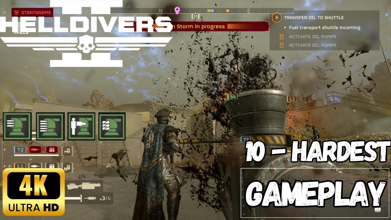 (PS5) Helldivers 2: Gameplay - Hardest Difficulty