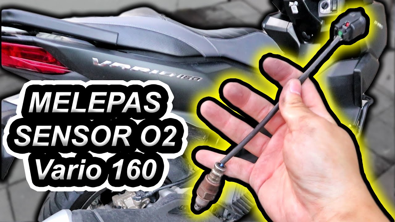 Cara Melepas Sensor O2 Honda Vario 160 (GAMPANG!)