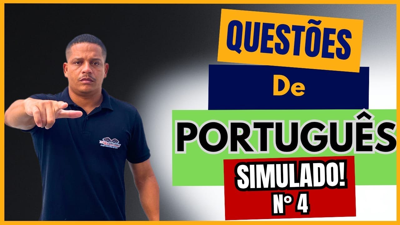 SIMULADO DE PORTUGUÊS PARA CONCURSOS MILITARES (EEAR, EAM e CFN)