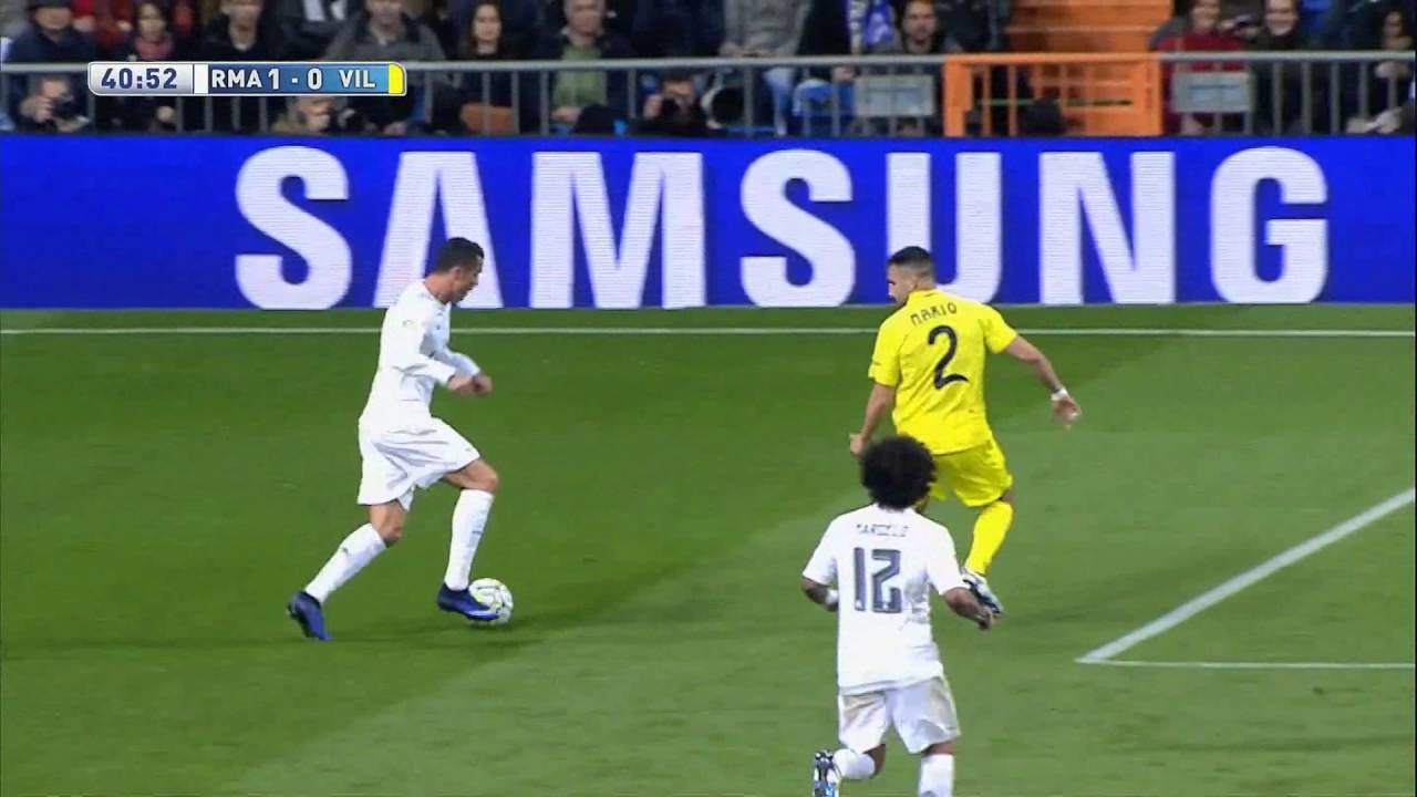 Cristiano Ronaldo vs Villarreal Home (20/04/2016) By Desirenine