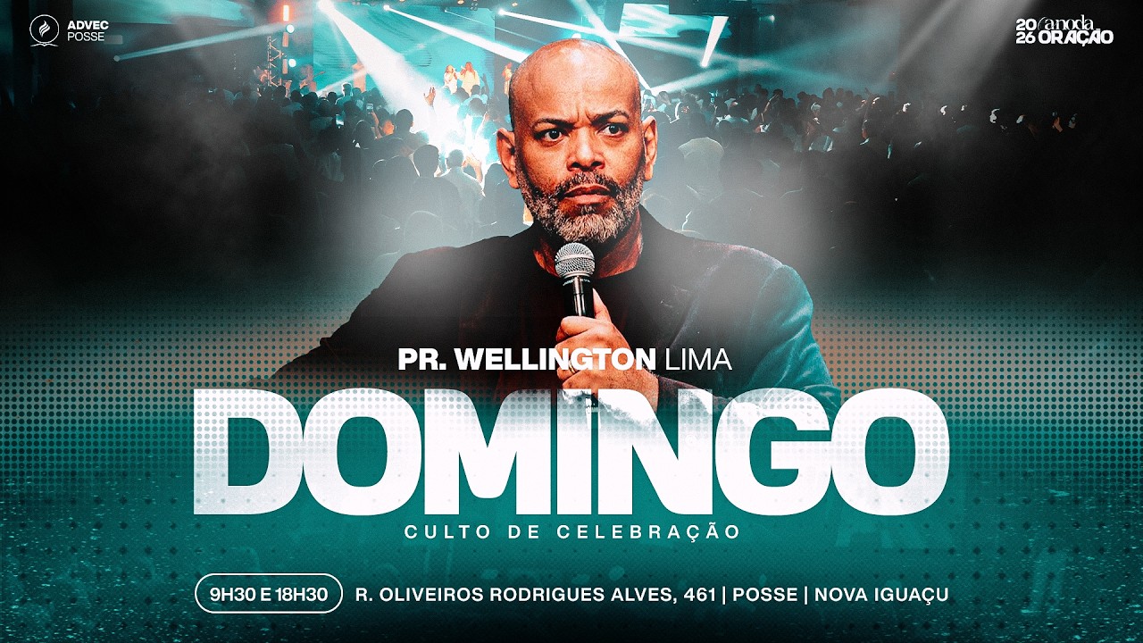 CULTO DE CELEBRA&Ccedil;&Atilde;O | Pr. Wellington Lima | NOITE | 12/04/2026