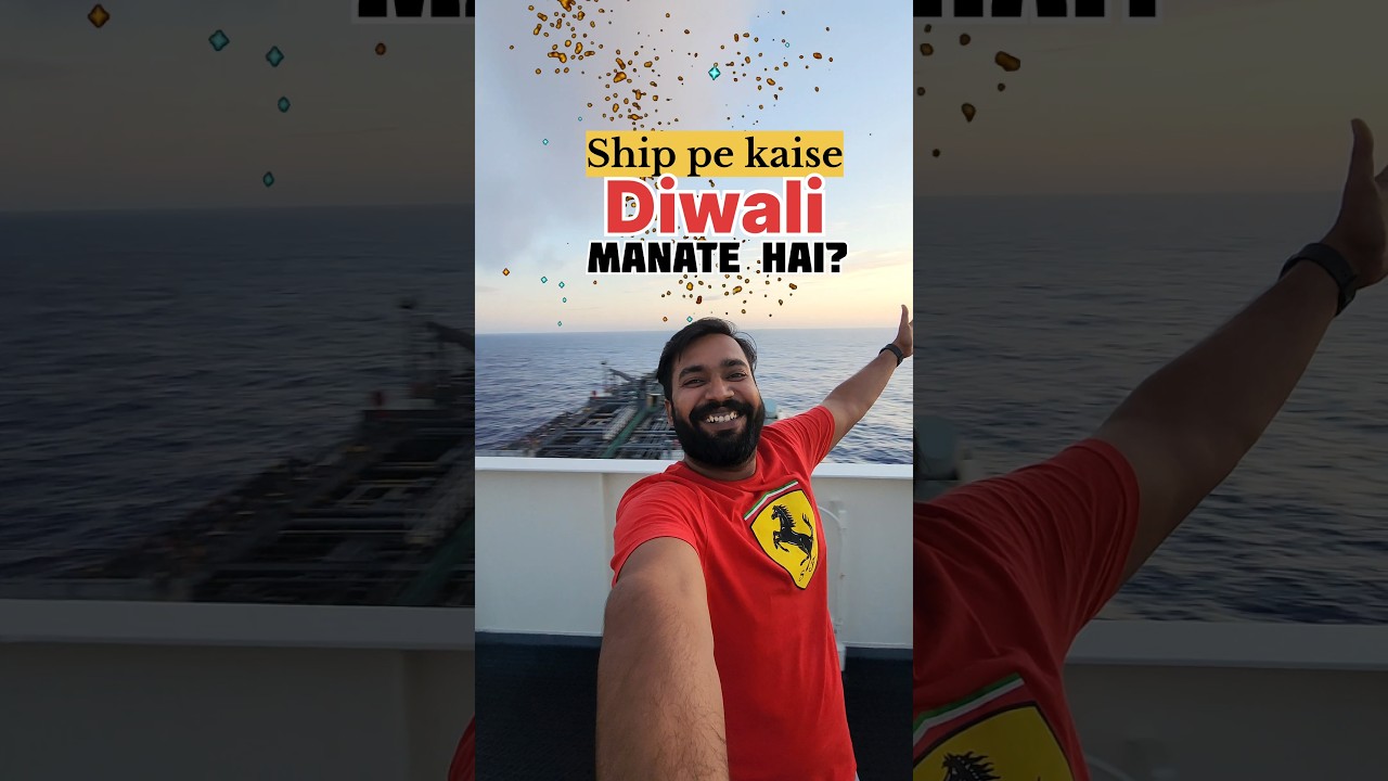 How we Celebrate Diwali on Ships?? 