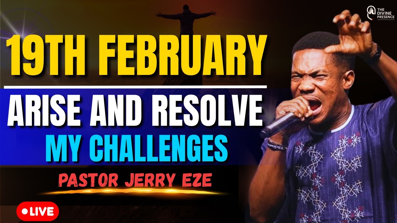 EL-ROI EL-ROI! ARISE AND RESOLVE MY CHALLENGES! PASTOR JERRY EZE | 14th February| MIDNIGHT PRAYER
