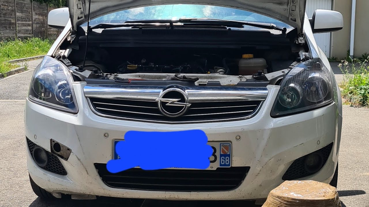 Remplacer les Bougies de préchauffage Opel Zafira,Replace Glow Plugs Opel Zafira