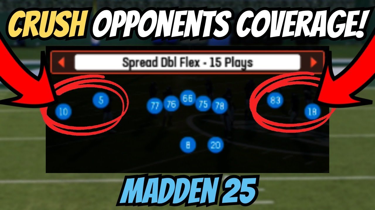 ROAST THE OPPONENTS DEFENSE! Gun Spread Double Flex Mini Scheme | Madden 25 Tips & Tricks