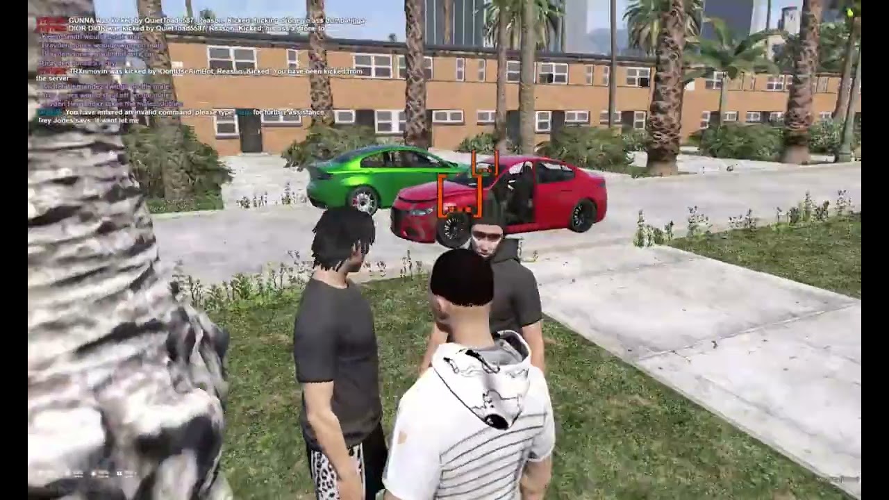Fighting with my opps in GTA 5 RP !!!