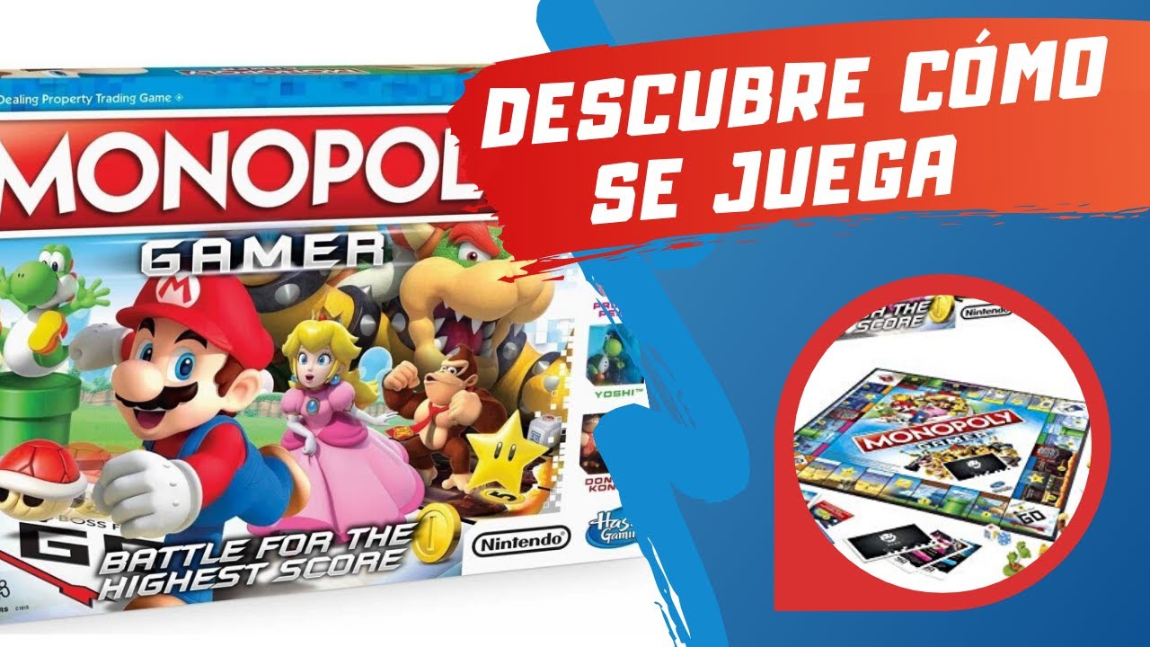 Cómo jugar Monopoly Gamer Mario