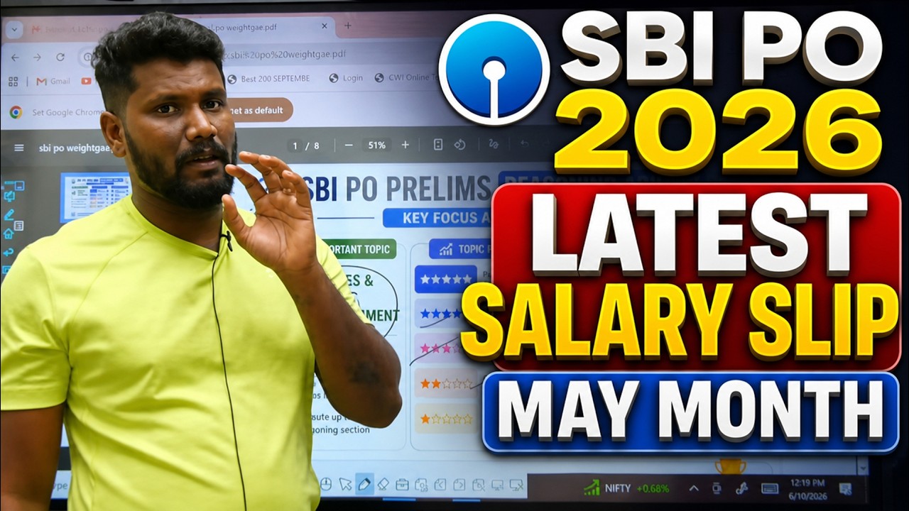 SBI PO 2026 (May) Latest Salary Slip | Gross vs In-Hand Salary | Complete Details BY JACKSON SIR