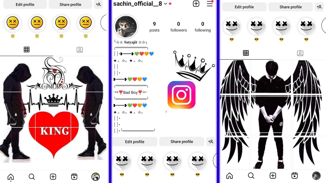 Instagram profile edit Stylish | girdphoto, stylishname | Instagram editprofile stylishnewtrick2024