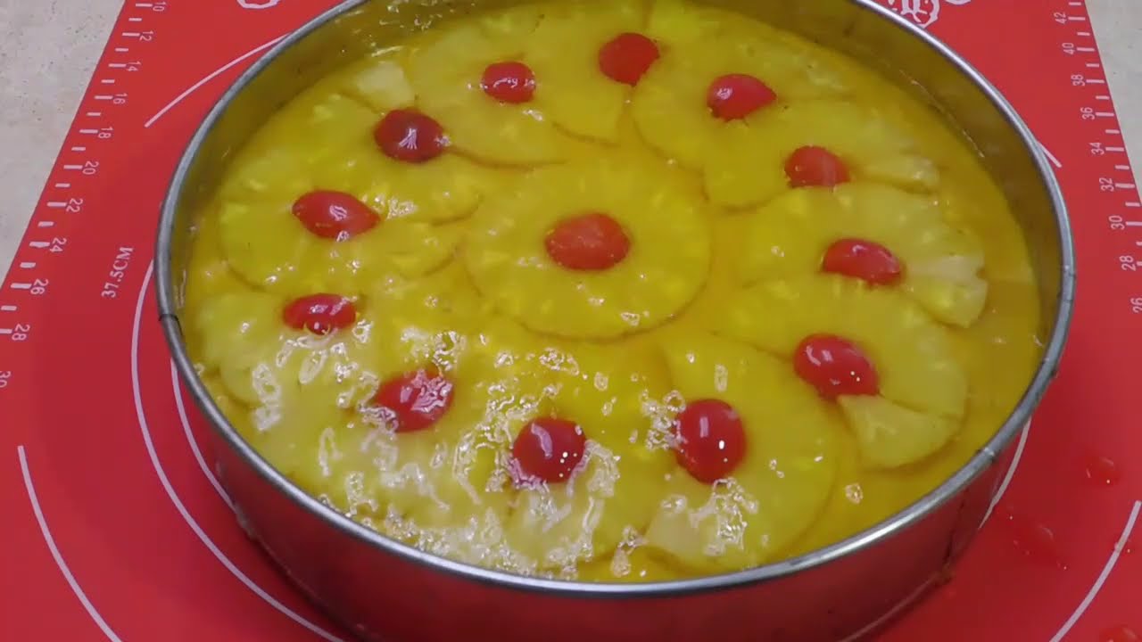 Ананасовый пирог - просто и вкусно