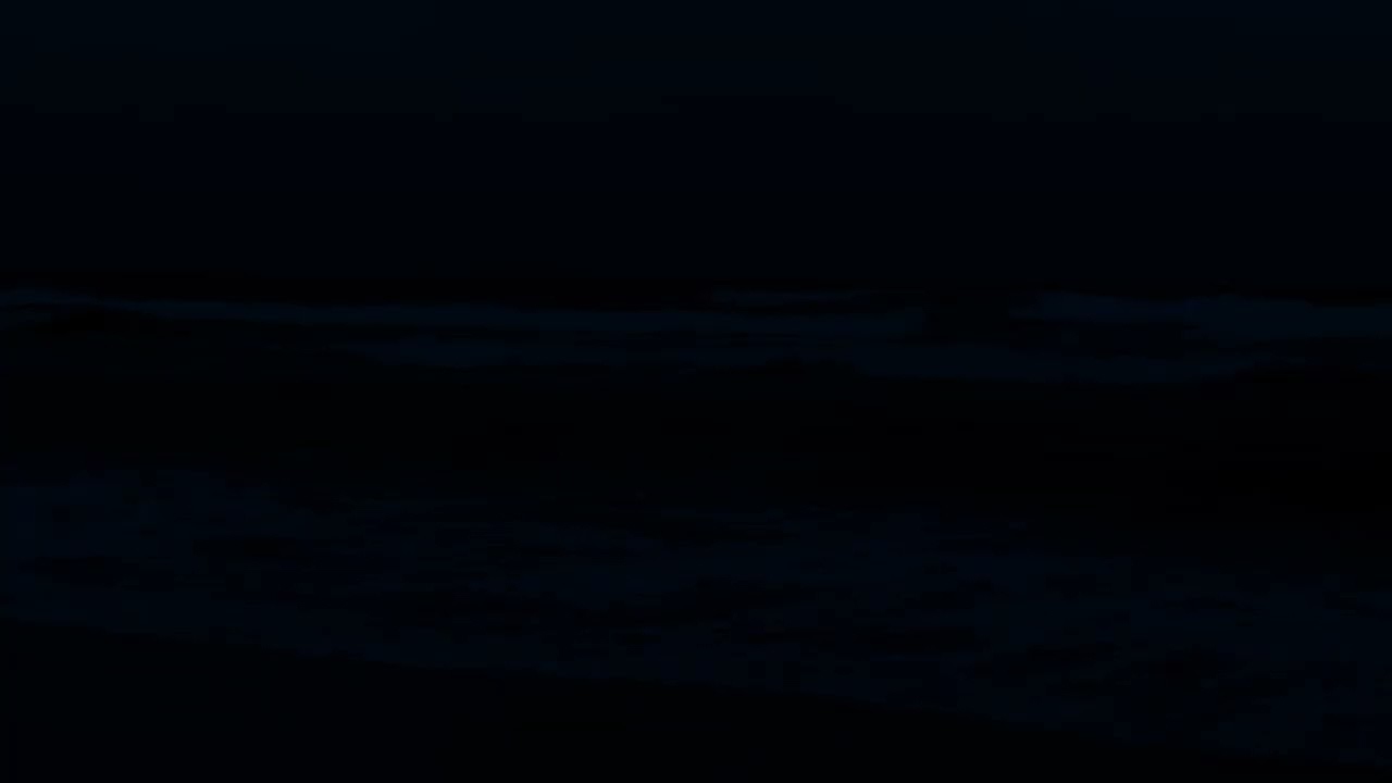 Continuous Dark Ocean Waves 🌊 Soothing Night Sea Sounds for Stress Reduction and Restful Sleep