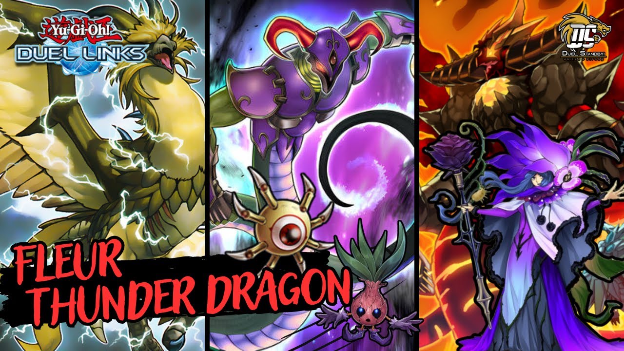 [YUGIOH DUEL LINKS] THUNDER DRAGON FLEUR WITH VOTIS LOCKED BOARD TOKEN AND MORE ENGINE