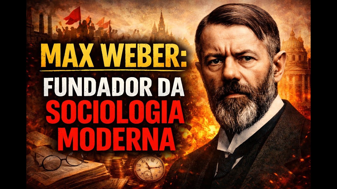 Max Weber foi um dos principais fundadores da Sociologia moderna.