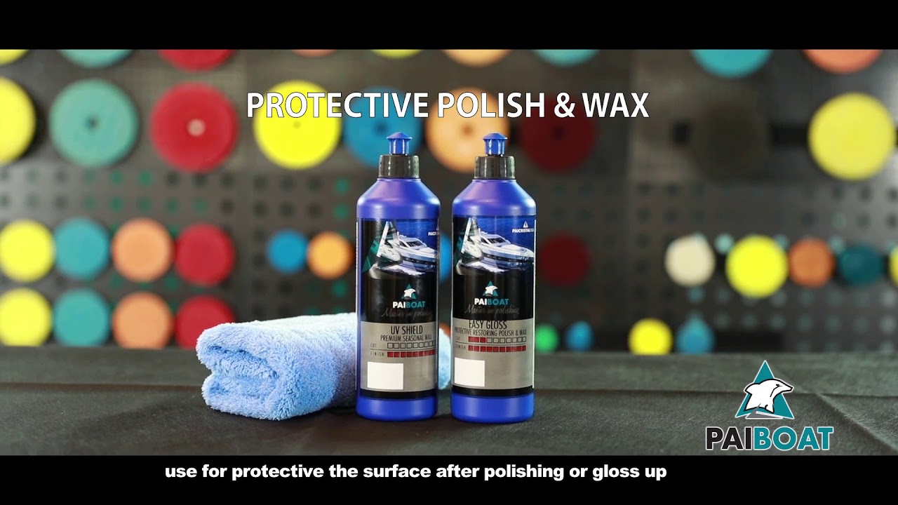 PAIBOAT Composites Polishing & Boat Care Products