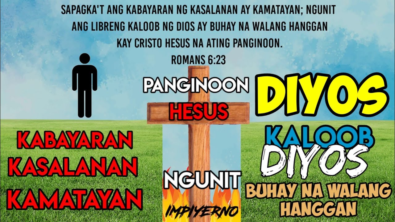 ROMANS 6:23 TAGALOG (ONE VERSE EVANGELISM)