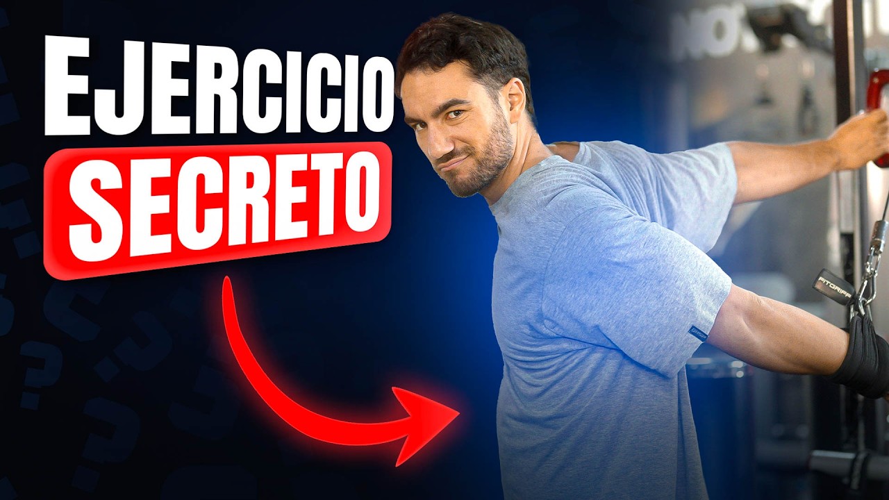 El único EJERCICIO que NECESITAS para MUTAR tus HOMBROS