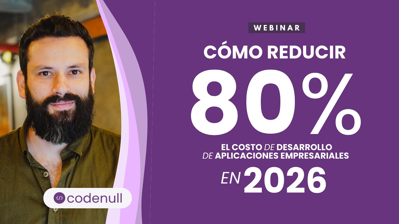 Cómo reducir hasta el 80% del costo de desarrollo de aplicaciones empresariales en 2026 | Codenull