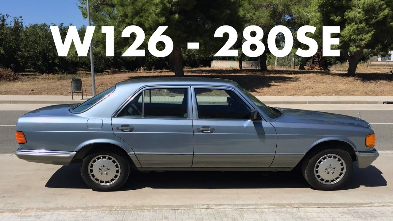 Mercedes w126 280 SE (1985) Automatik, Klima, Diamantblau, Velour, Oldtimer #w126