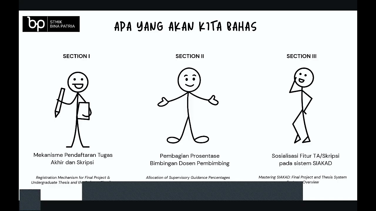 Sosialisasi TA/Skripsi Chapter II STMIK Bina Patria