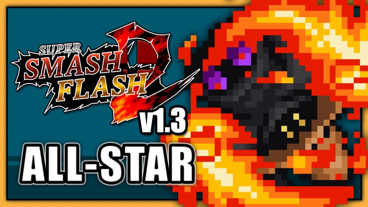 Super Smash Flash 2 (v1.3) - All-Star || Black Mage