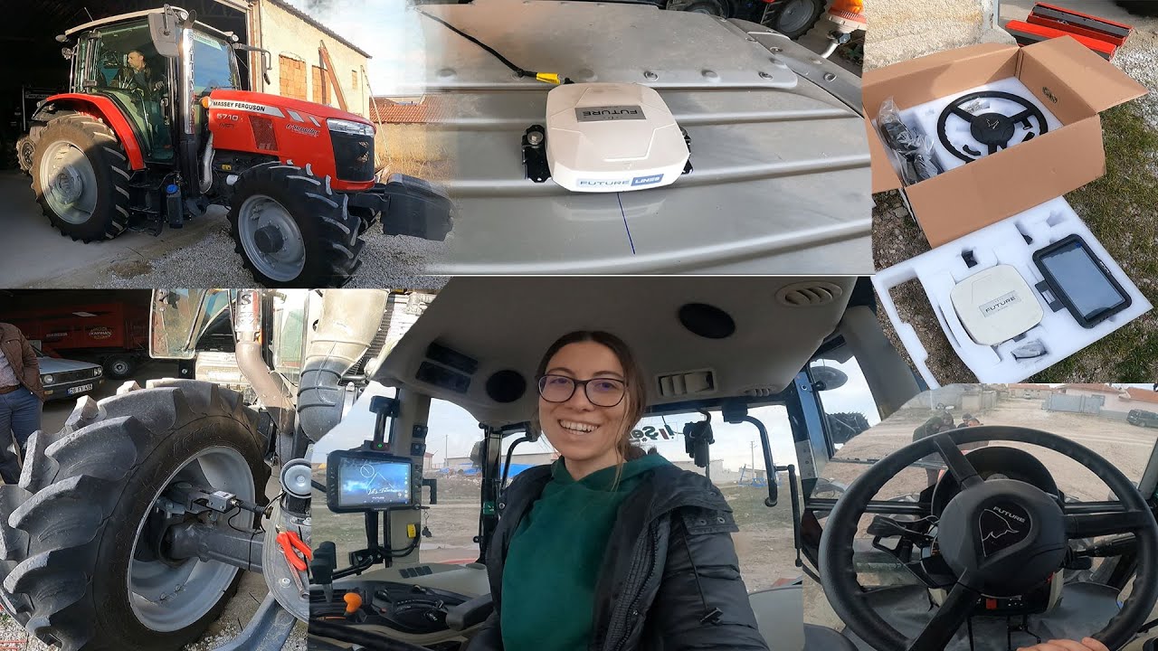 MASSEY FERGUSON 5710'A ÇELİKEL FUTURE OTOMATİK DÜMENLEME SİSTEMİNİN KURULUMU GERÇEKLEŞTİ.