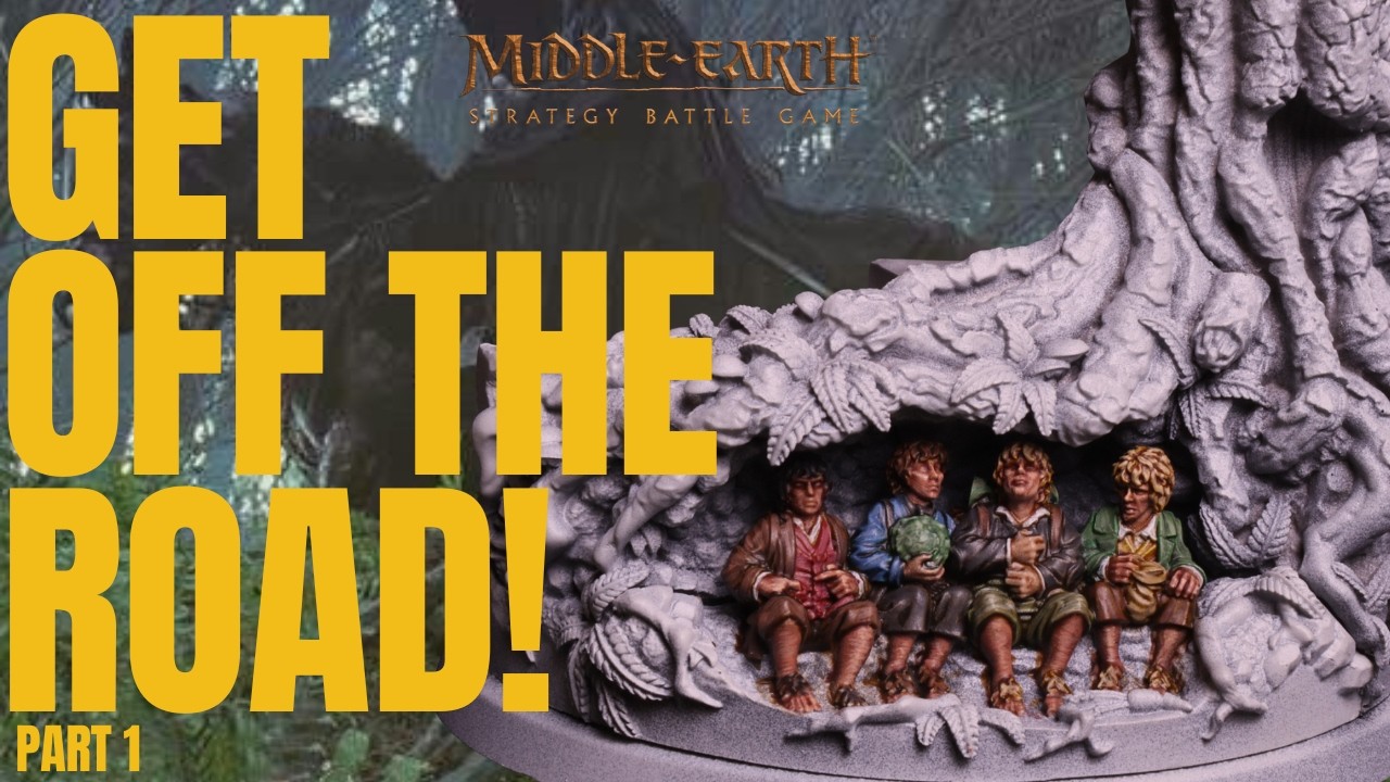 Get Off the Road diorama for Lord of the Rings! (Painting guide part 1)
