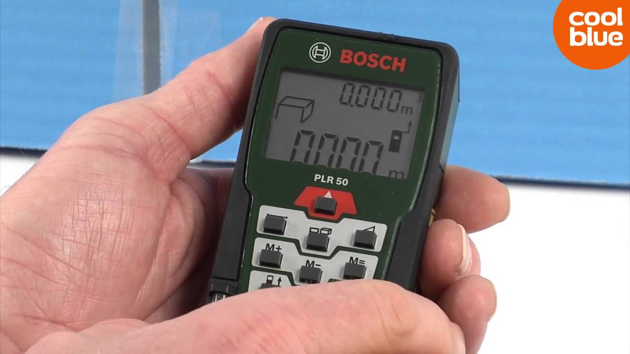 Bosch Laserafstandsmeter PLR 50 videoreview en unboxing (NL/BE)