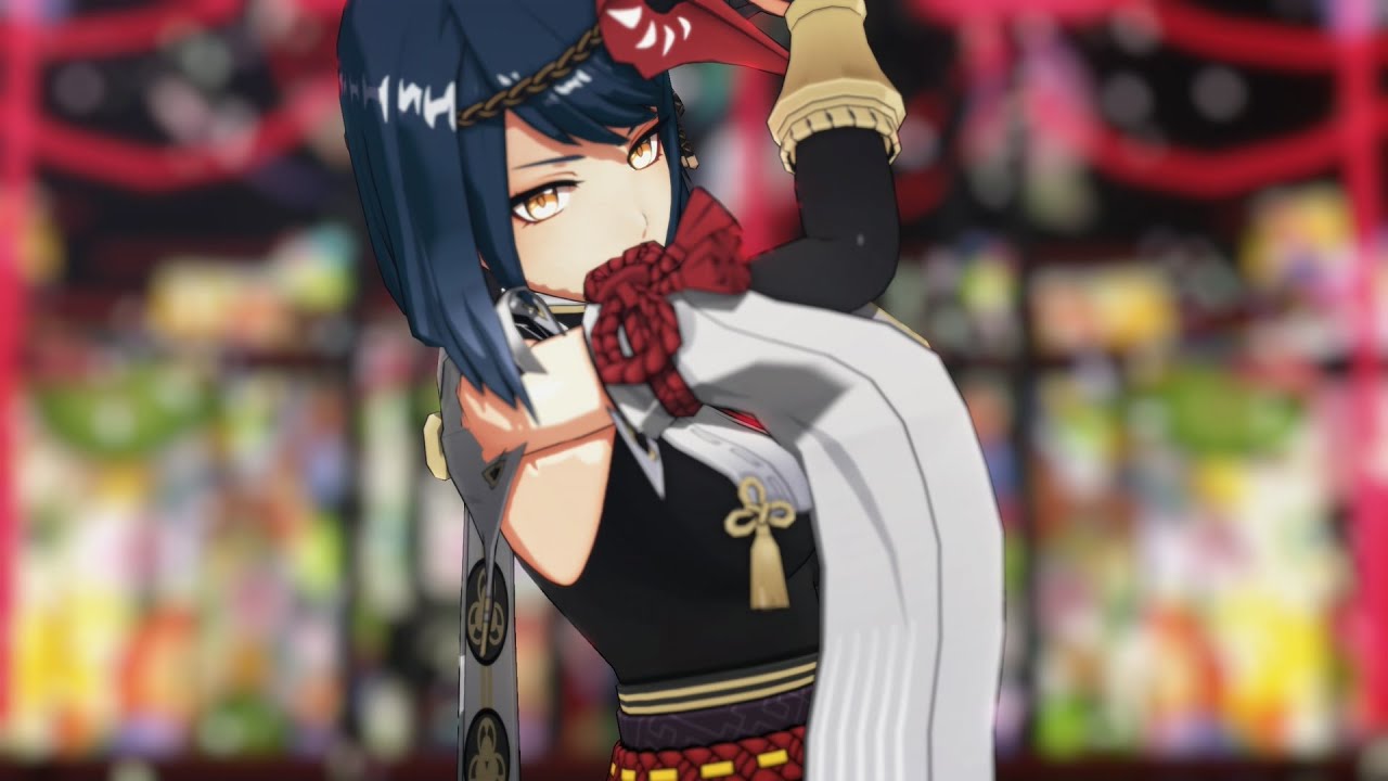 【原神MMD Genshin Impact MMD】ルカルカ★ナイトフィーバー【九条裟罗 Kujo Sara】