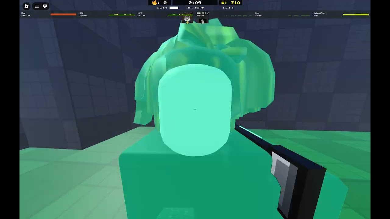 1v1ing my friend in flick(day 2 of being on pc)