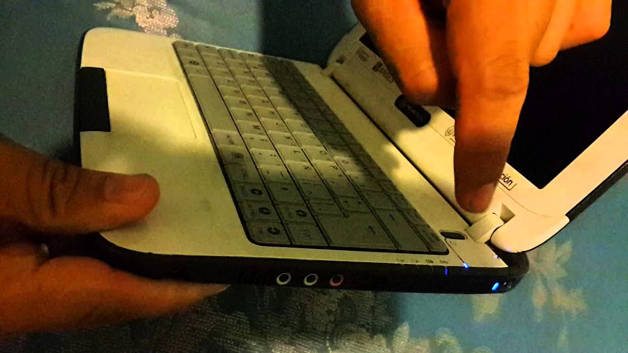 Netbook novatech Encendido